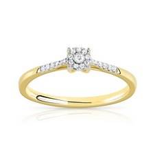 Bague diamant quatrième option