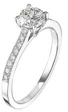Bague diamant première option