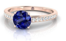 bague saphir