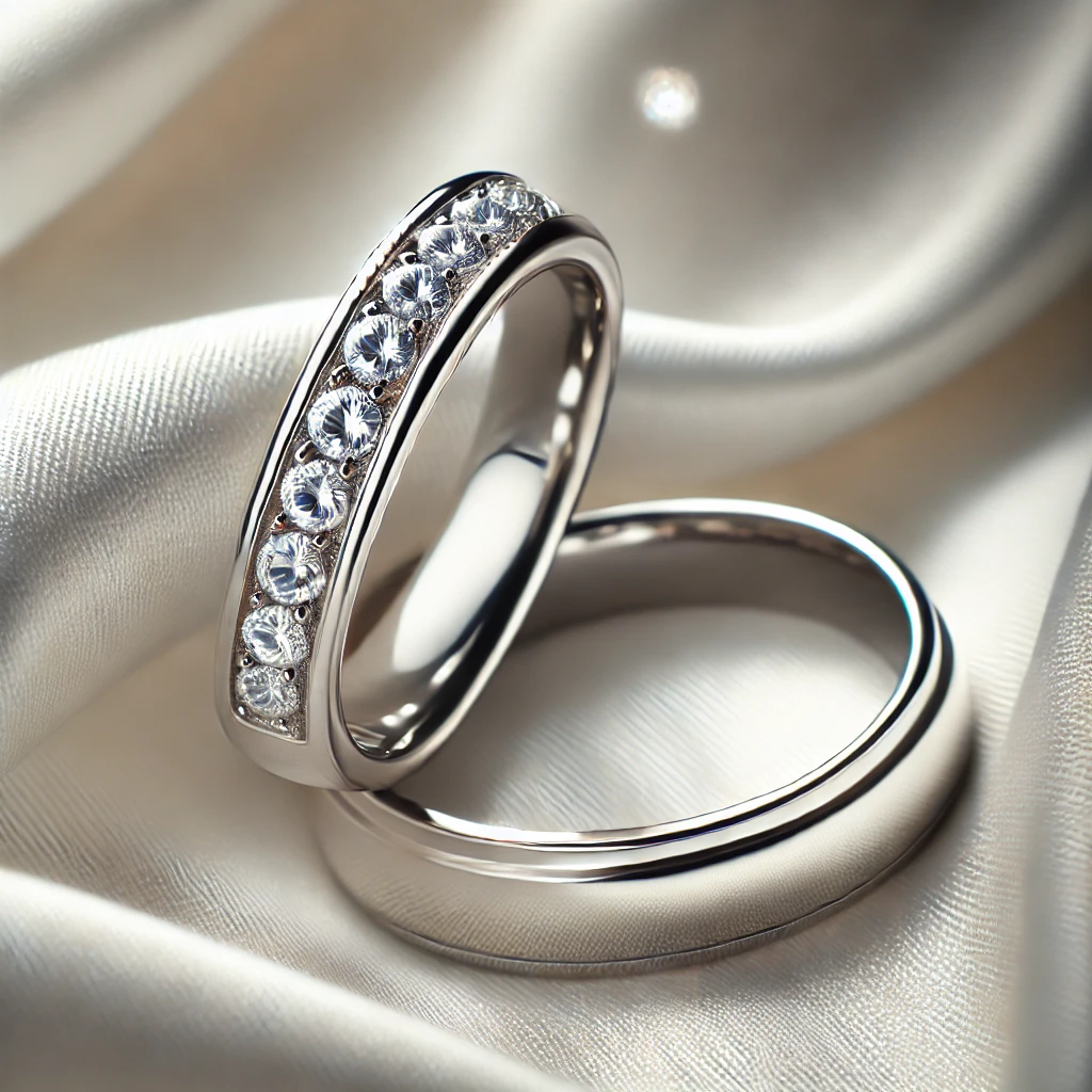 Bague de fiançailles en diamant dans un écrin